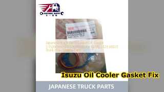 Sostituzione guarnizione radiatore olio Isuzu 6SD1T 1132009360