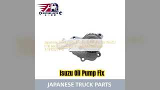 Aggiornamento pompa olio Isuzu FTR 6BG1T