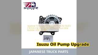 Pompa olio Isuzu FTR FVR L210 0029M