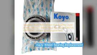 Sostituzione cuscinetto mozzo ruota Isuzu FSR FVR 8983174620