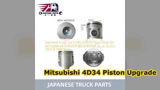 Mitsubishi Canter 4D34 Pistone Assy ME220470 Parti di qualità