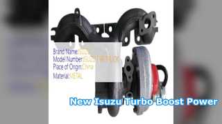 New Isuzu 4HG1T Turbocharger for NPR NQR71 Truck Parts