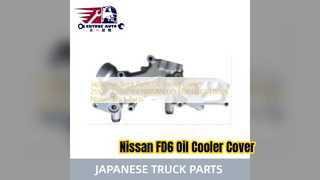 Nissan UD FD6 Oil Cooler Cover 21302 Z9002 Replacement