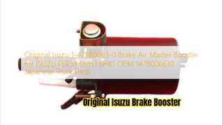 Booster originale Isuzu Brake Air Master 1478006630