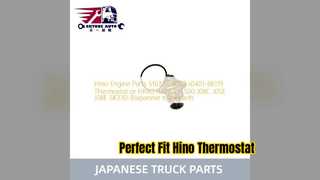 Parti del termostato motore Hino S1632 E9000 J08C J05E