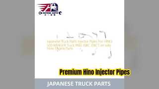 Tubi iniettori per parti di camion giapponesi per camion HINO 500 RANGER RK8J J08C J08CT in vendita Parti del motore Hino