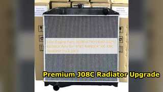 Hino 500 J08C Radiatore Assy 16090 6790 Parti di qualità