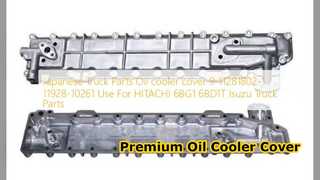 Parti di ricambio del coperchio del radiatore dell'olio Isuzu Hitachi