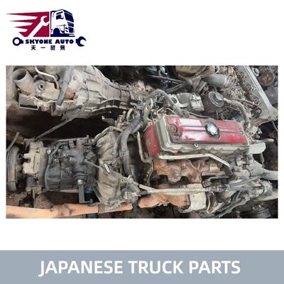 Parti di autocarri giapponesi Assemblaggio del motore utilizzato Buone condizioni per HINO300 Autocarro N04C Hino Motore di seconda mano
