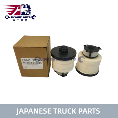 Hino Parti motore Elemento filtro del carburante 23304-78260 23304-78150 Utilizzo per camion HINO 300 DUTRO N04C