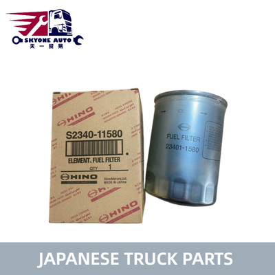 Parti di autoveicoli giapponesi Filtro del carburante S2340-11580 23401-1221 23401-1580 23304-EV233 per autoveicoli HINO E13C P11C J08E Parti di motori Hino
