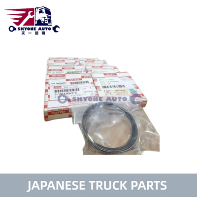 Ricambi per camion giapponesi Compressore d'aria Kit anello a pistoni 1-19163043-0 1191630430 per ISUZU FTR32 6HE1T 6HK1 Ricambi per motore di camion Hino