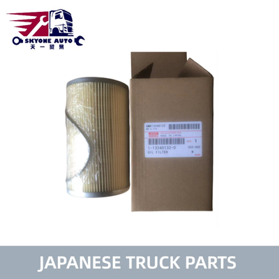 Ricambi per autocarri giapponesi Filtro d'olio 1-13240132-0 1132401320 per ISUZU FVR 6HE1 6HK1 6HH1T