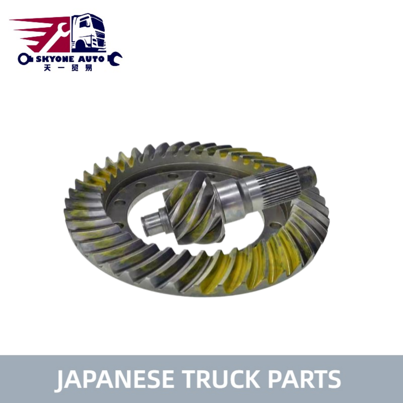 Ricambi per camion giapponesi Set di trasmissioni di trasmissione finale 41201-3210 41201-3200 Rapporto 8/42 1 Utilizzo Per camion HINO 500 FM8JLKM Ricambi per motore HINO