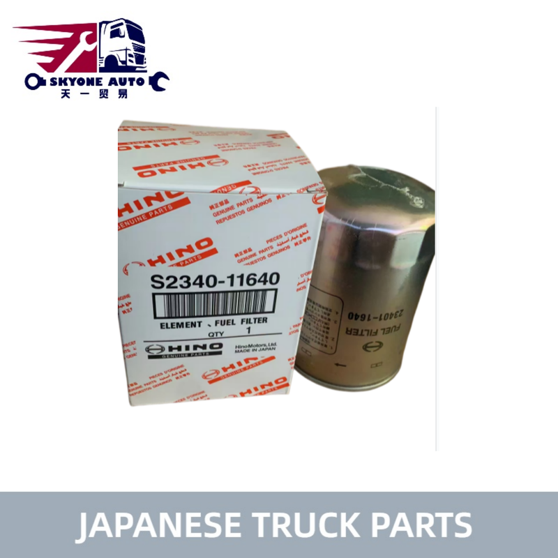 S2340-11640 FF1305 23401-1221 Filtro del carburante per KOBELCO/HINO 700 Profia Truck E13C P11C SH1E Parti di camion giapponesi di alta qualità