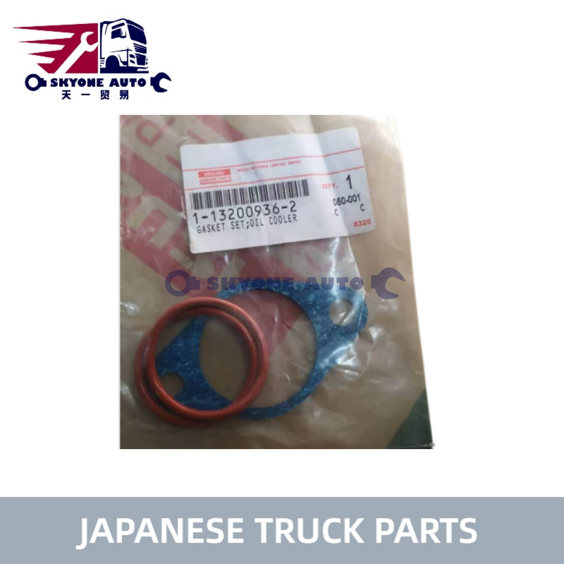 Japanese truck parts Gasket;Oil Cooler 1-13200936-0 1132009360  for ISUZU LT23 6SD1T Truck Hino Engine Parts